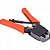 Alicate para Crimpar RJ11/RJ12/RJ45 com Catraca W ATC01 Laranja HYX - Imagem 2