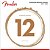Encordoamento Fender .012 60L Para Violão Aço Bronze Fosforoso - Imagem 1