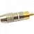Plug RCA Profissional PGRC0015 Branco Storm - DEZ / 10 - Imagem 1