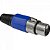 Conector Canon Fêmea Plástico JCCN0006 Azul Storm - PCT / 5 - Imagem 1