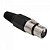 Conector Cannon XLR Fêmea JCCN0004 Plástico Preto Storm - PCT / 5 - Imagem 1