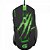 Mouse Gamer Fortrek Raptor OM801 3200 Dpi Preto/Verde - Imagem 1