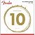 Encordoamento Fender 70XL .010 Para Violão Aço Bronze - Imagem 1