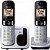 Telefone sem Fio com ID Base + Ramal KX-TGC212LB1 Cinza Panasonic - Imagem 1