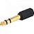 Adaptador P10 Estéreo x J2 Estéreo Gold ADAP0033 Preto Storm - PCT / 10 - Imagem 1