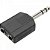 Adaptador P10 Estéreo x 2 J10 Estéreo ADAP0023 Preto Storm - PCT / 10 - Imagem 1