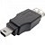 Adaptador USB A Fêmea x Mini USB Macho ADAP0022 Preto STORM - PCT / 10 - Imagem 1