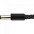 Plug P4 Plástico Com Protetor de Cabo PGPQ0003 Preto Storm - PCT / 50 - Imagem 1