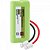 Bateria Recarregável Universal Para Telefone sem Fio NiMh 600mAh 2,4V RONTEK - Imagem 1