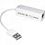 Conversor USB 2.0 x RJ45 ADAP0040 Branco STORM - Imagem 1