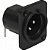 Conector Cannon Macho Painel de Plástico PGCN0011 Preto STORM - PCT / 10 - Imagem 1