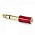 Adaptador P2 ST para P10 ST Vermelho SANTO ANGELO - Imagem 2