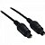 Cabo Fibra Optica Para Áudio Toslink 5m Preto Storm - Imagem 1