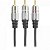 Cabo 3RCA X 3RCA Metal 3m Storm - Imagem 1