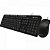 Kit Teclado + Mouse USB KT-100BK Preto C3TECH - Imagem 1