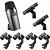 Kit Microfone Para Bateria Sennheiser E 600 Preto - Imagem 1