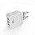 Carregador Universal AC/USB 3 Portas UC-315 Branco C3Tech - Imagem 2