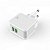 Carregador Universal AC/USB 2 Portas UC-215 Branco C3Tech - Imagem 2