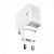 Carregador Universal AC/USB 2 Portas UC-215 Branco C3Tech - Imagem 1