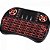 Mini Teclado Exbom BK-BTI8LED Com Touchpad Wireless - Imagem 1