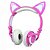 Fone de Ouvido Orelha De Gato com Led HF-C22 EXBOM - Imagem 1