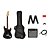 Kit Guitarra Squier Stratocaster Affinity HSS Charcoal Frost Metallic - Imagem 1