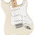 Guitarra Squier Stratocaster Afinnity Series Olympic White - Imagem 3