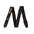 Correia Fender Nylon Preto/Amarelo - Imagem 1