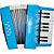 Acordeon Infantil Turbinho 104 Azul Claro - Imagem 1