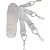 Talabarte 4 Gancho Simples X4 Branco Luen - Imagem 1