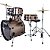 Bateria Acústica Nagano Onix Drums Smart 20" Skinny Deep Silver - Imagem 3