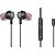 Fone de Ouvido Bright Ghost Com Microfone Tipo C Preto - Imagem 1