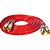 Cabo Blindado 2RCA X 2RCA 3m Vermelho Storm - Imagem 1