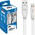 Cabo Lightning S810 1,25m Branco ELG - Imagem 1