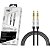 Cabo P2 X P2 P3510HD 1m Preto ELG - Imagem 1