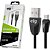 Cabo Micro USB M510 1m Preto ELG - Imagem 1