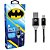 Cabo USB-A Para USB-C Batman 1,5m 5+ - Imagem 1