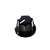 Knob Plástico Instrumentos Preto (3 Unidades) Spirit KJB-L - Imagem 1