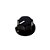 Knob Plástico Instrumentos Preto (3 Unidades) Spirit KJB-S - Imagem 1