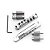 Ponte Guitarra Les Paul Cromada Spirit BSB-CR/LTZC-TAIL-CR - Imagem 1