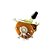 Chave Seletora 5 Posições Knob Preto Spirit UST5-#6-32-BK - Imagem 1