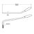 Alavanca Ponte Guitarra Strato Cromada Spirit HSFD-CR-W - Imagem 2