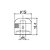 Knob De Metal Cromado (3 Unidades) Gotoh VK1-19-C - Imagem 3