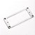 Moldura Captador MiniHumbucker Cromada (2Peças) Spirit MTMCR - Imagem 1