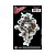 Adesivo Guitarra Dagger Rose Skull Tattoo D Addario GT77008 - Imagem 1
