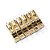 Ponte Para Baixo 6 Cordas Fixa Dourada Spirit IDV-6B-GD1561 - Imagem 1