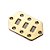 Escudo Controles Guitarra Jaguar Dourado Spirit HEX-62J-GD - Imagem 1