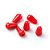 Knob Chaves Seletoras Guitarra (6 Peças) Spirit PST6-RED - Imagem 1