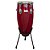 Trio de Congas New York 10” 11” e 12” Vermelha com Suporte - Imagem 2