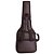 Capa Bag Para Guitarra Couro Premium Acolchoado Marrom - Imagem 2
